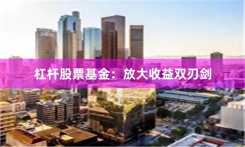 杠杆股票基金：放大收益双刃剑